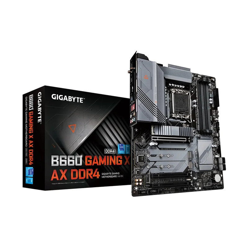 Gigabyte B660 Gaming X AX WiFi- DDR4 LGA 1700 Intel Motherboard - اللوحة الأم